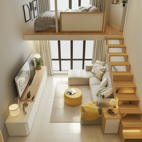 高窗小空间设计