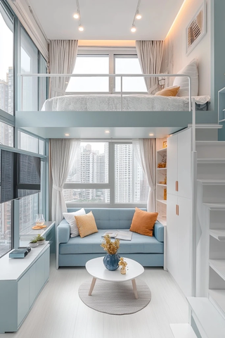 小公寓客厅卧室布局