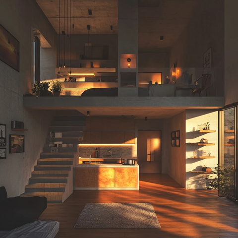 楼梯公寓模块化设计