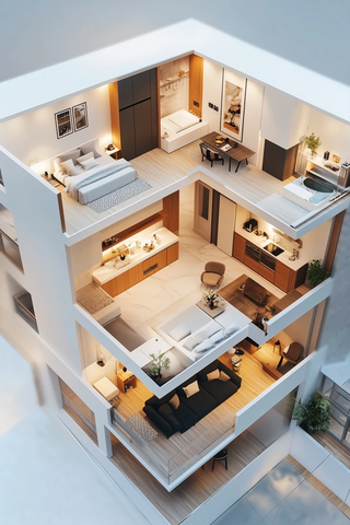 房屋平面图布局设计