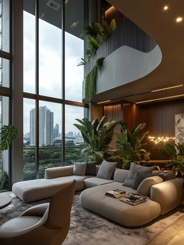 超大窗自然光公寓设计