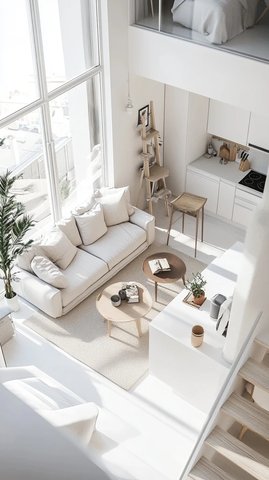 城市景观下的小公寓生活