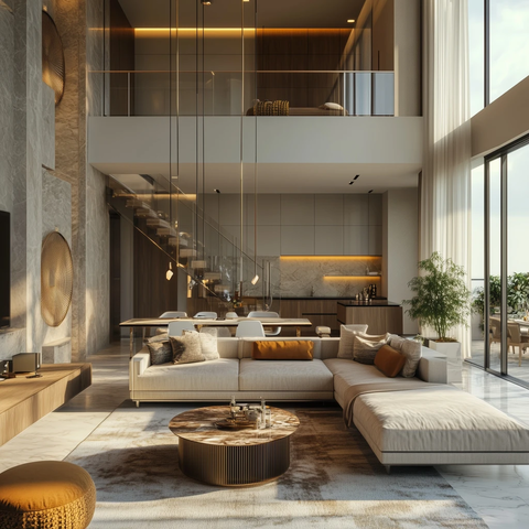 公寓客厅现代设计