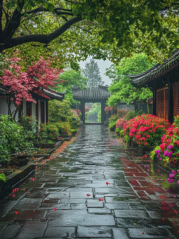 雨中花巷