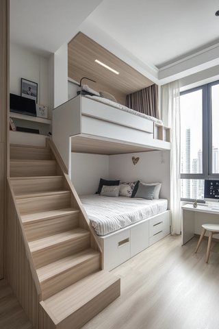 儿童卧室公主风格设计