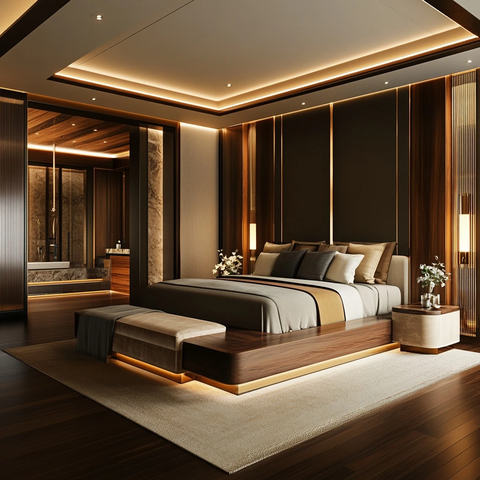木质家具提升卧室空间