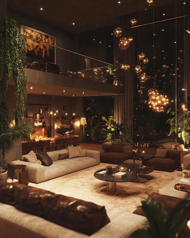 豪宅派对宾客欢聚