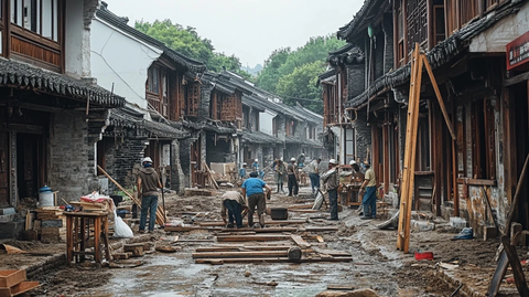 古镇修缮