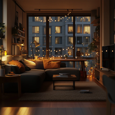 客厅多光源照明设计