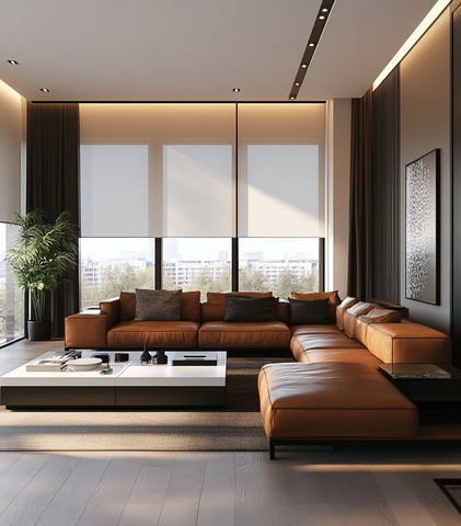 北欧风格客厅家具布局