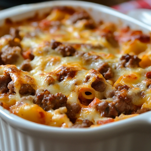 汉堡肉酱焗烤千层面