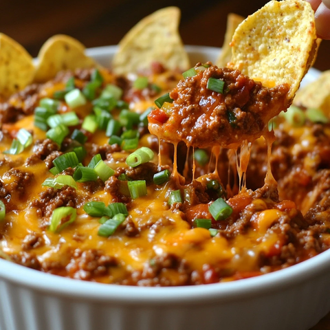 牛肉芝士酱热蘸酱