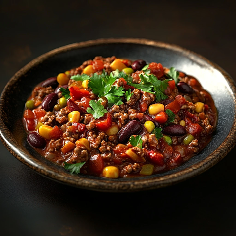 多彩辣椒牛肉炖菜