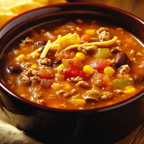 简单美味玉米豆子汤