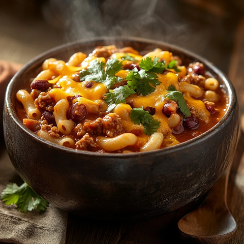 牛肉豆子芝士通心粉