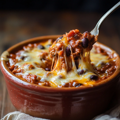 芝士焗豆辣味番茄酱