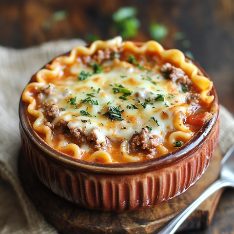 自制美味千层面汤