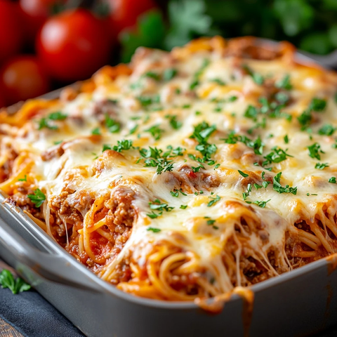 奶油芝士意大利面烤