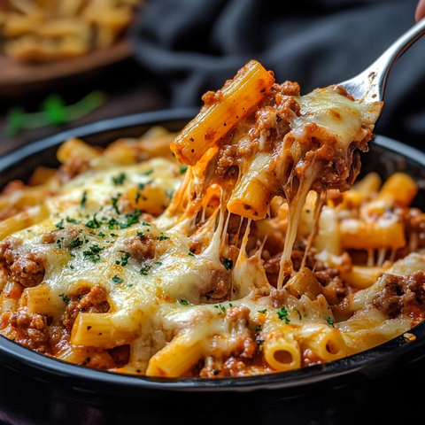 慢炖锅烤意大利面