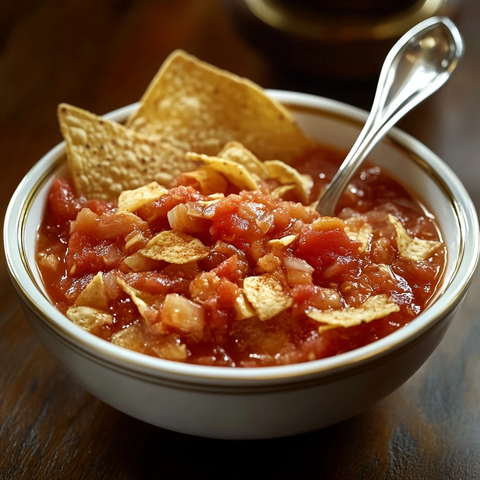 薯片番茄沙拉拌饭