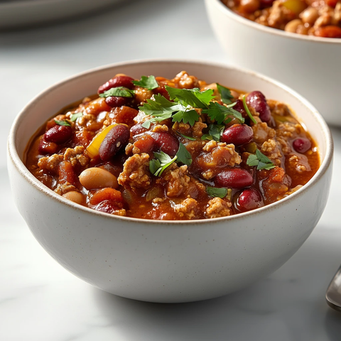 土耳其豆汤置白色大理石