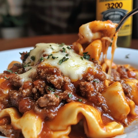 芝士酱芝士牛排意大利饺