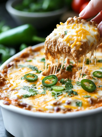 手抓墨西哥风味芝士豆泥