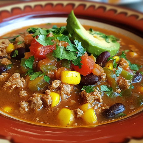 详细填料的简易塔可汤