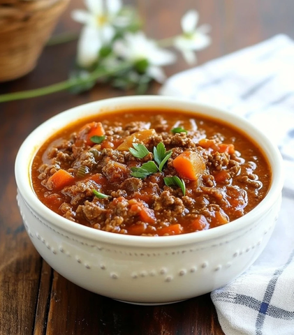 慢炖蔬菜博洛尼亚面酱