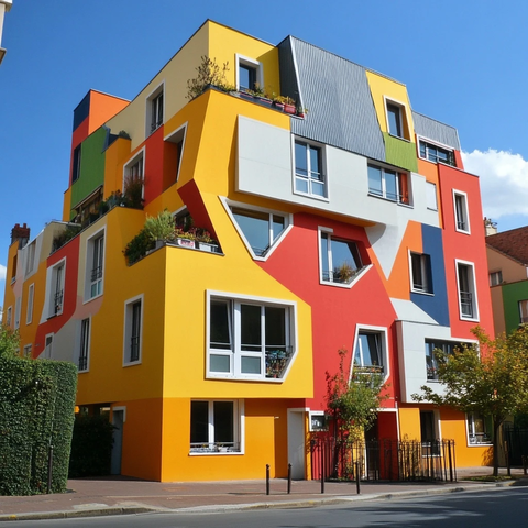 彩色玻璃窗花图案设计