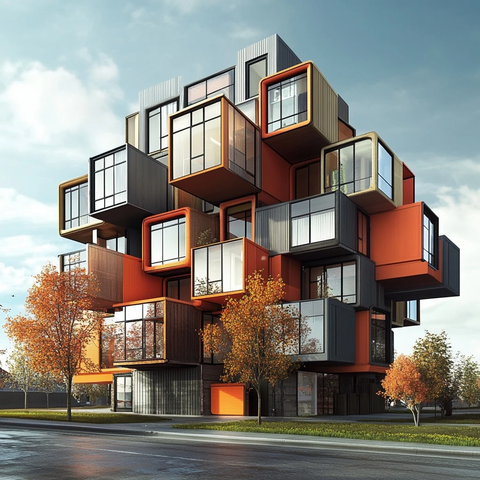 模块化合作住宅设计