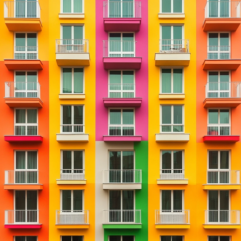 宽敞公寓建筑设计