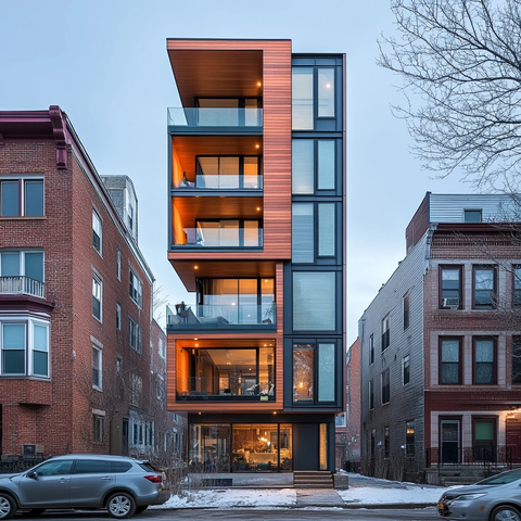 三层叠加建筑结构设计