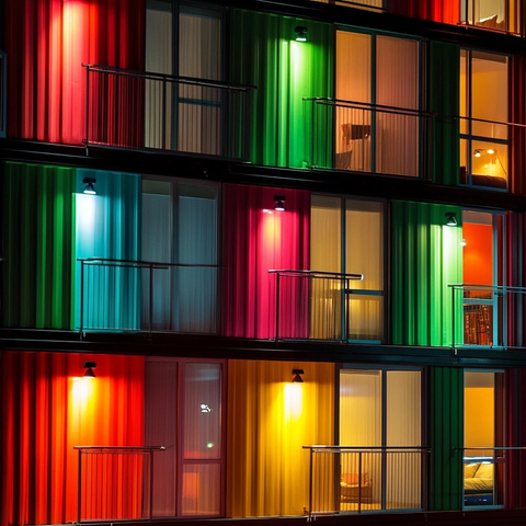 酒店外海运集装箱建筑