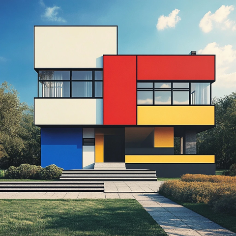 几何形状现代住宅设计