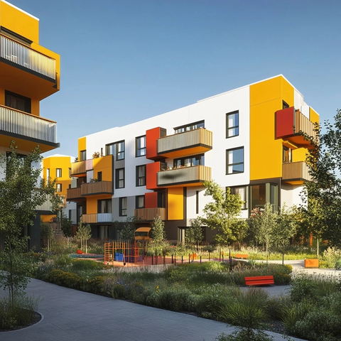 低收入住宅小区设计