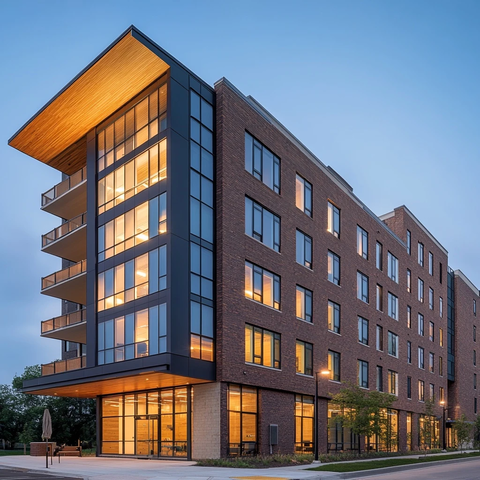 木质外墙老年公寓