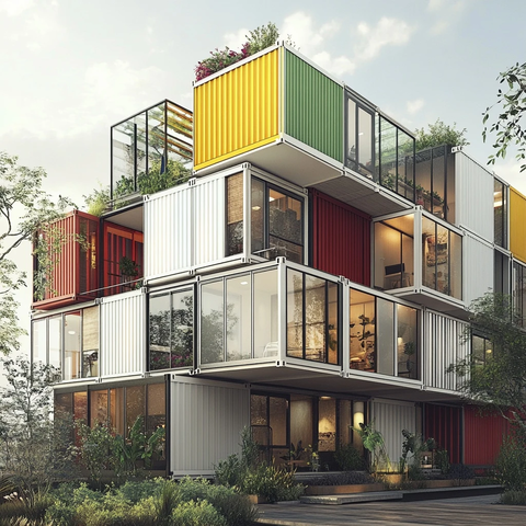 酒店建筑零售屋顶花园