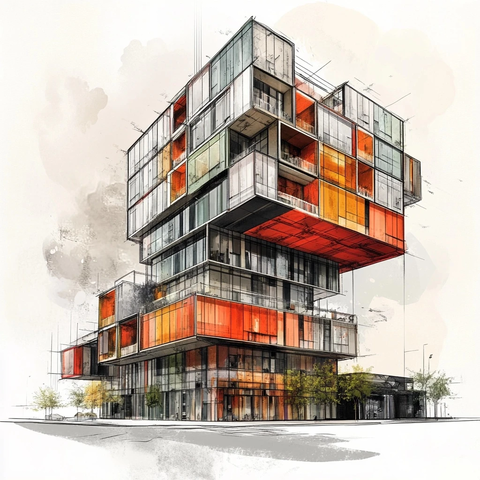 阴阳分离的流动与稳固建筑