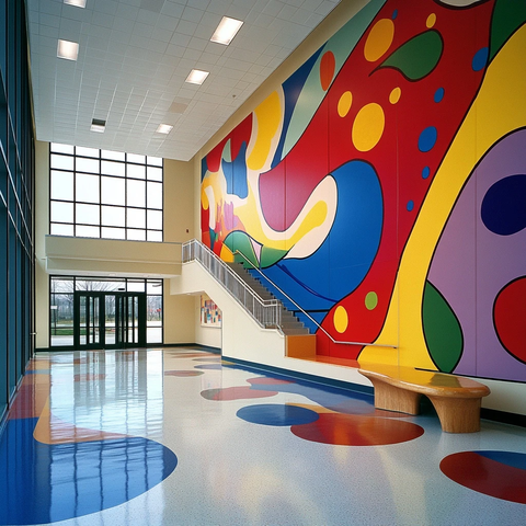 学校室内艺术装饰