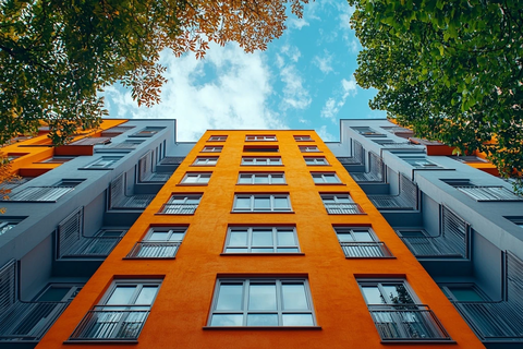 建筑平面图自然景观元素