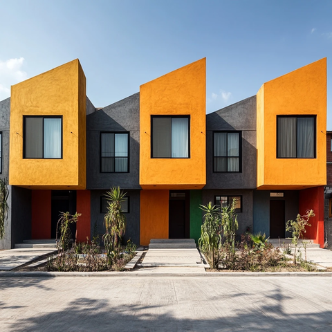 双层住宅连排设计