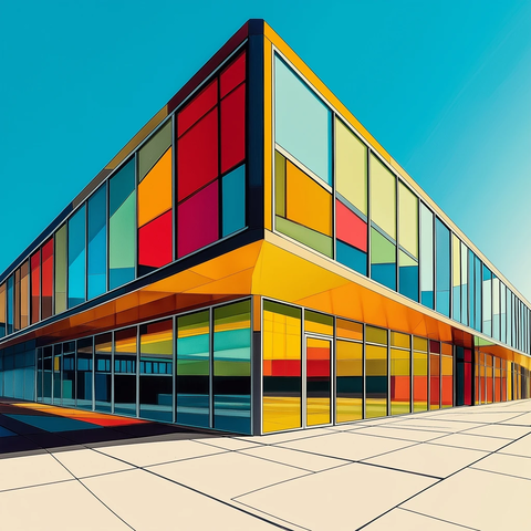 玻璃钢结构建筑景观