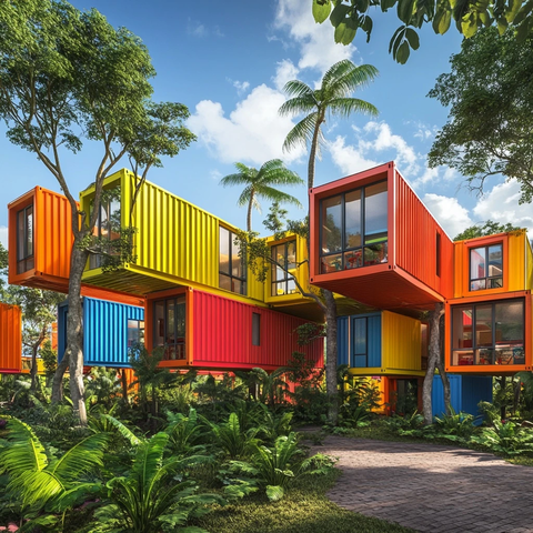 可扩展校园设计绿色科技