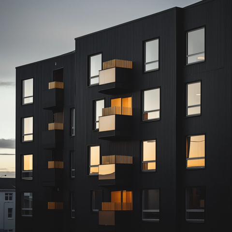 冰岛风格公寓外观