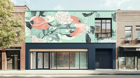 街头壁画与建筑立面