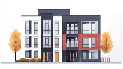 三层住宅楼外观设计