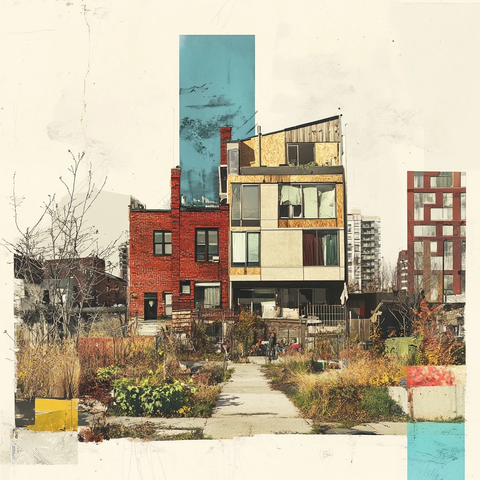 公共私密空间融合住宅