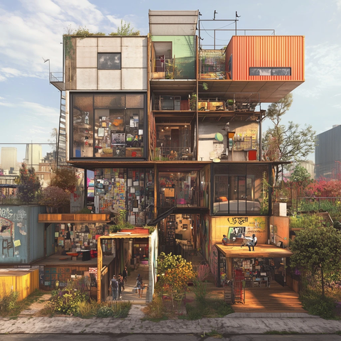 艺术家居民共享空间