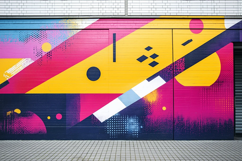 未来科技高中墙面设计